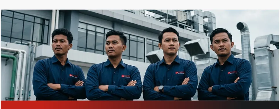 Tim teknis lapangan PT Karya Muda Enjinia